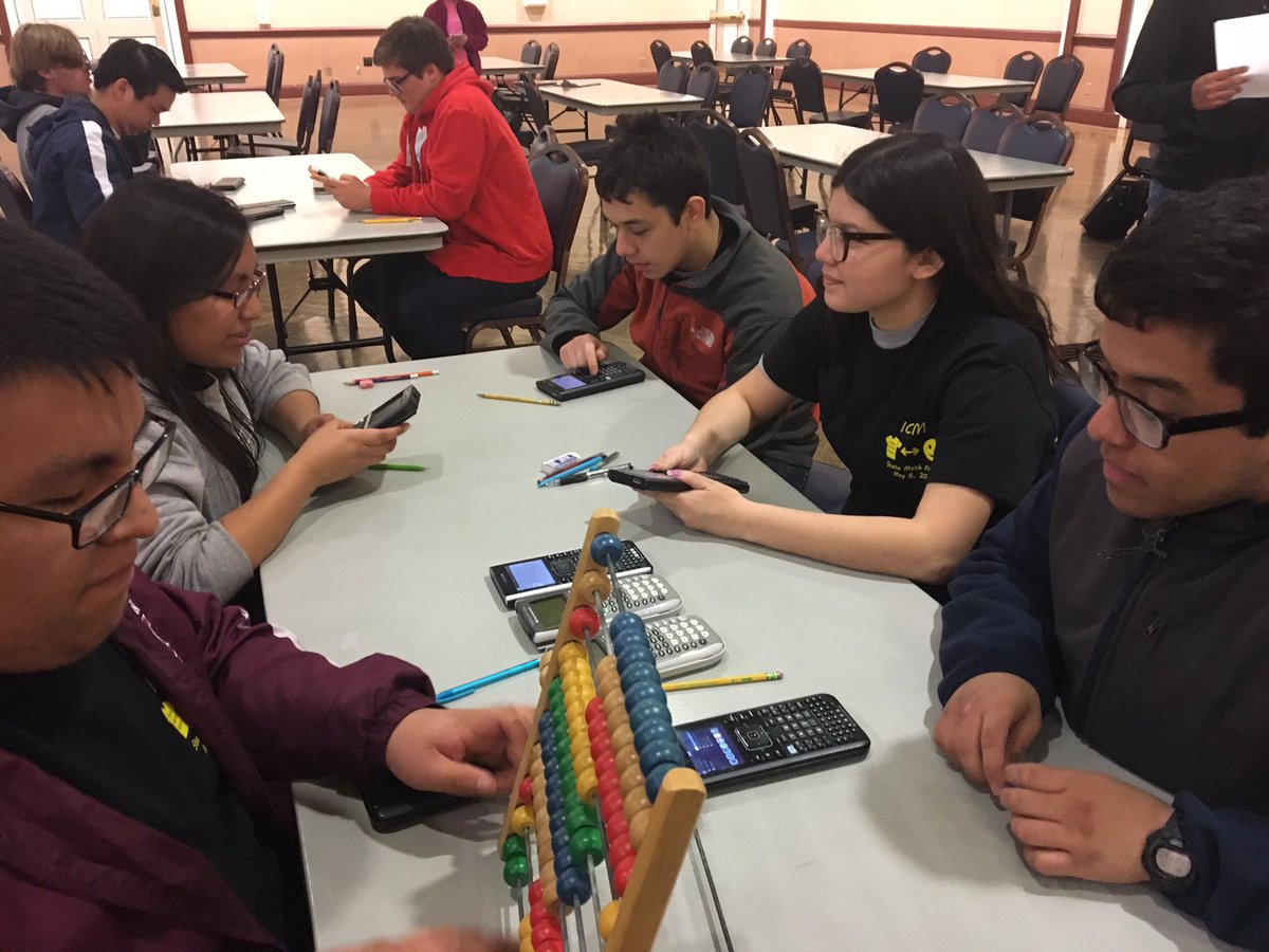 Does the Calculator Team have enough calculators?  #mortonpride