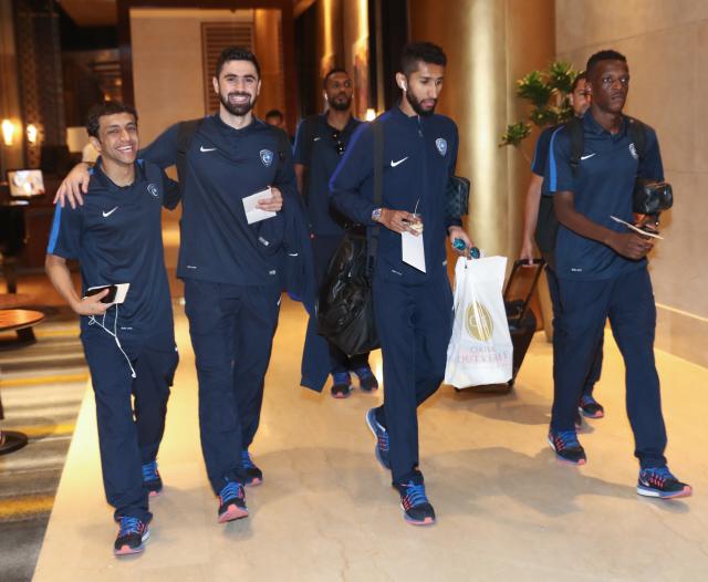 Alhilal_FC's tweet photo. بعثة الهلال تصل إلى الدوحة والفريق يؤدي مرانًا مغلقًا مساء اليوم https://t.co/AVyfDoy8E2 #الهلال #alhilal https://t.co/aBdQLM2EDr
