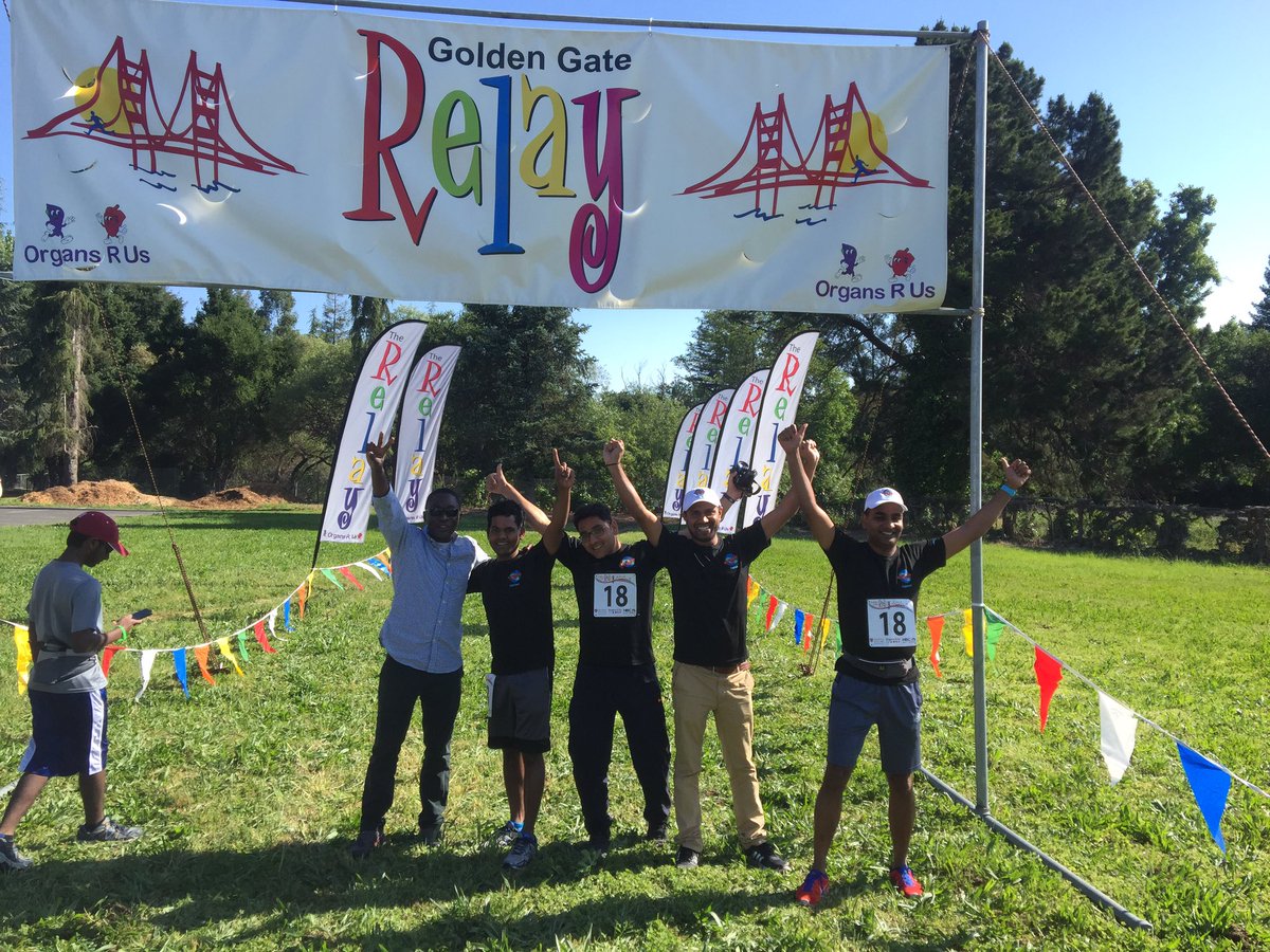 ksudhanshu's tweet photo. All set for #goldengaterelay #organsrus #catchus https://t.co/aedIzsde8I