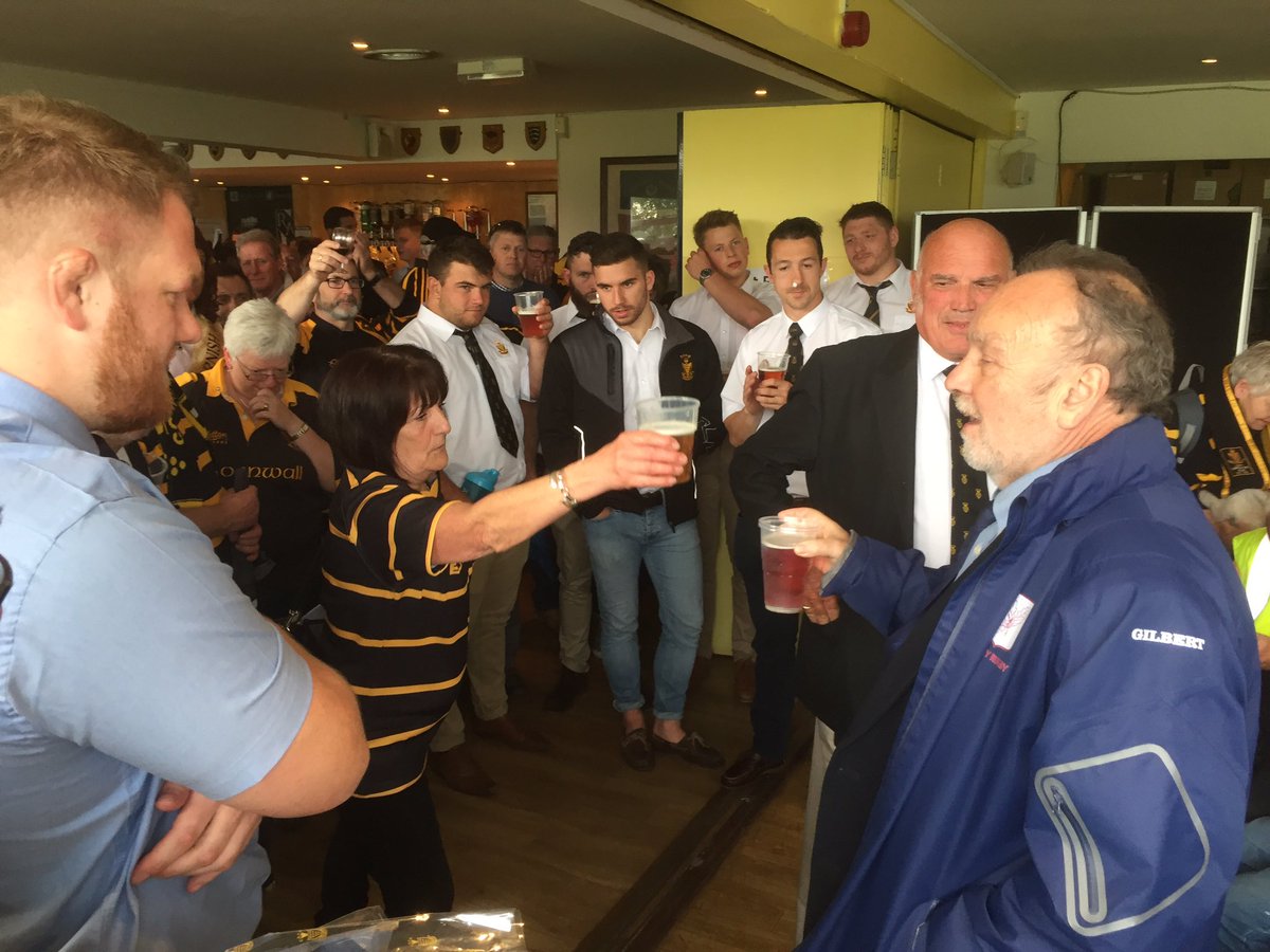 Cornwallrugby's tweet photo. #properjob to @Cornwallrugby from the chairman of @SurreyRugby #RugbyFamily #BBCUP2017 https://t.co/hTeEONBu8H
