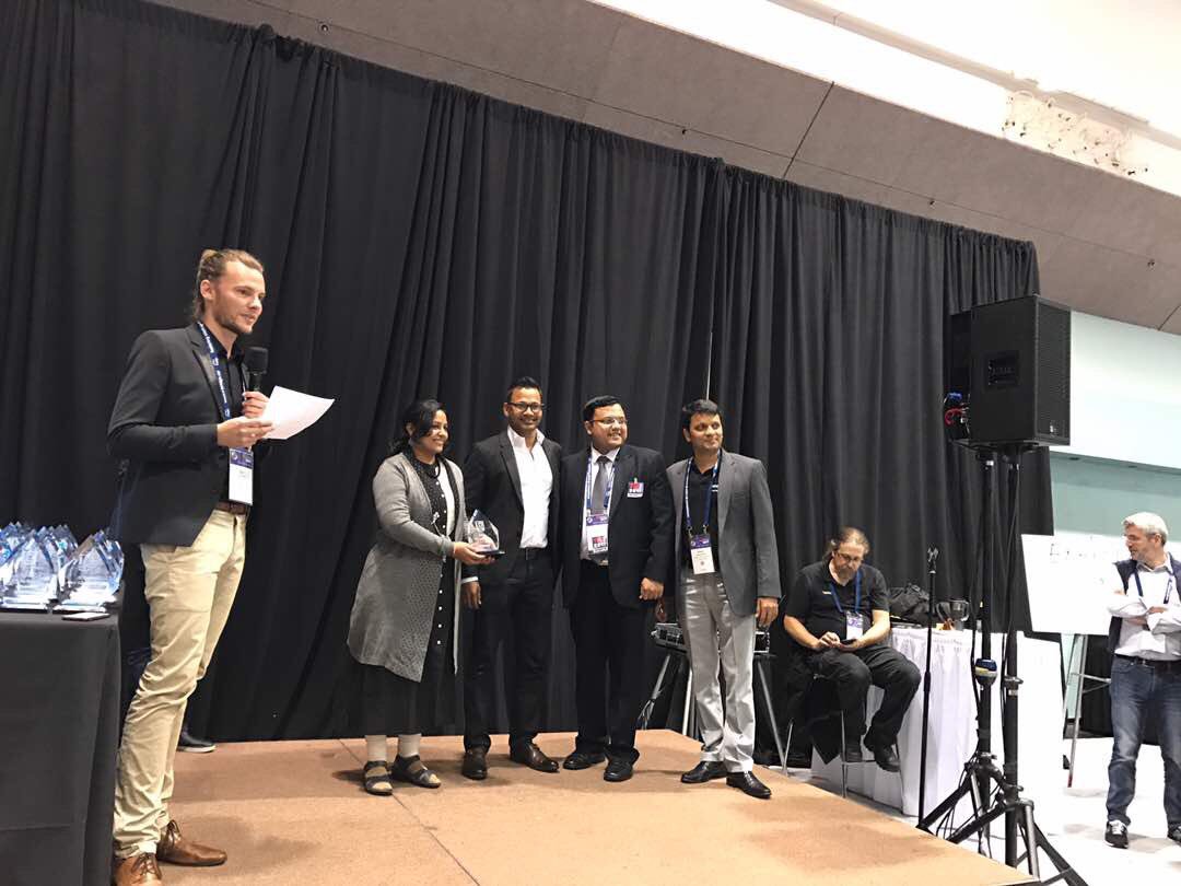 Arti Agrawal of <a href="/anaxee/">Anaxee DigitalRunner</a> makes it to the TiE 50. Congratulations! #WEQ2016 #tiecon2017