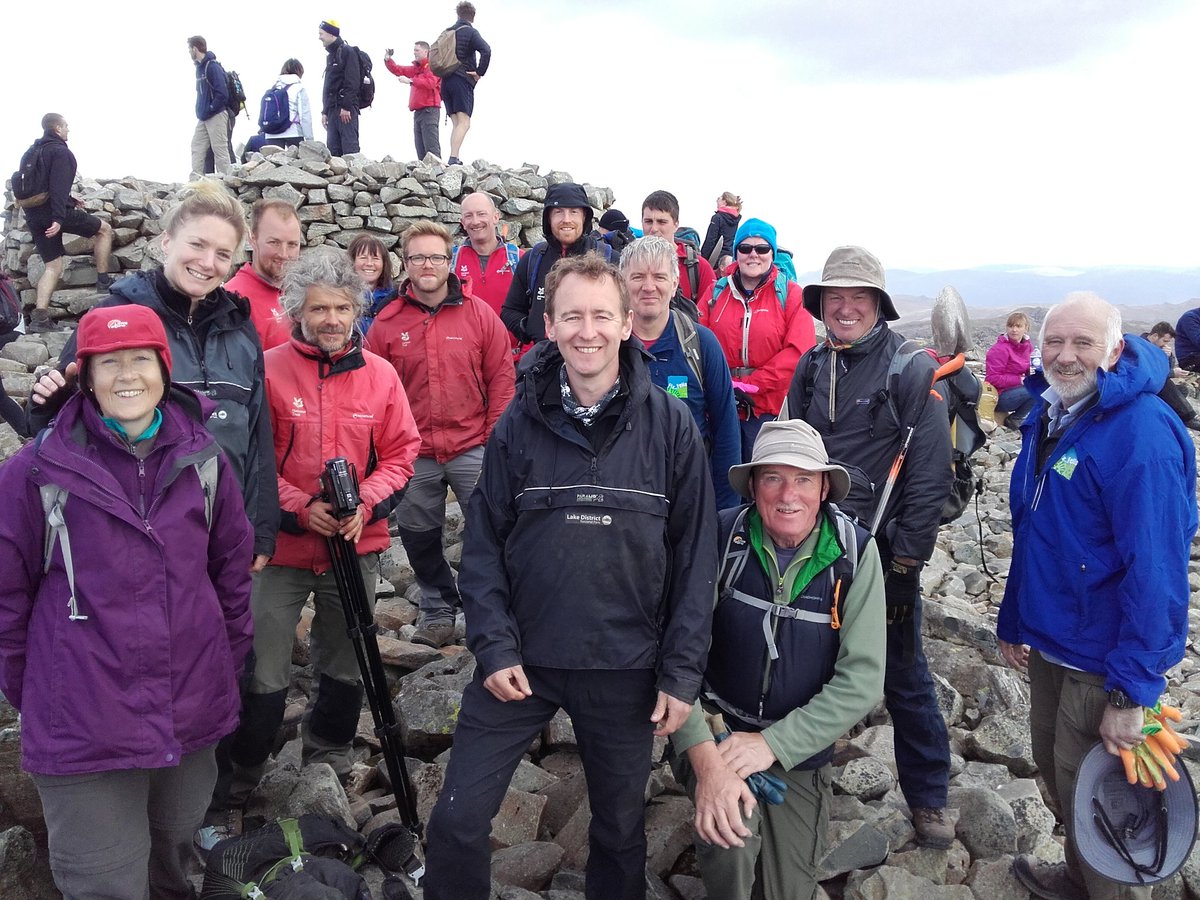 Awesome team work today <a href="/NTScafellpike/">NT Scafell Pike</a> and <a href="/fixthefells/">fixthefells</a>. #scafellpike is sitting pretty tonight!
