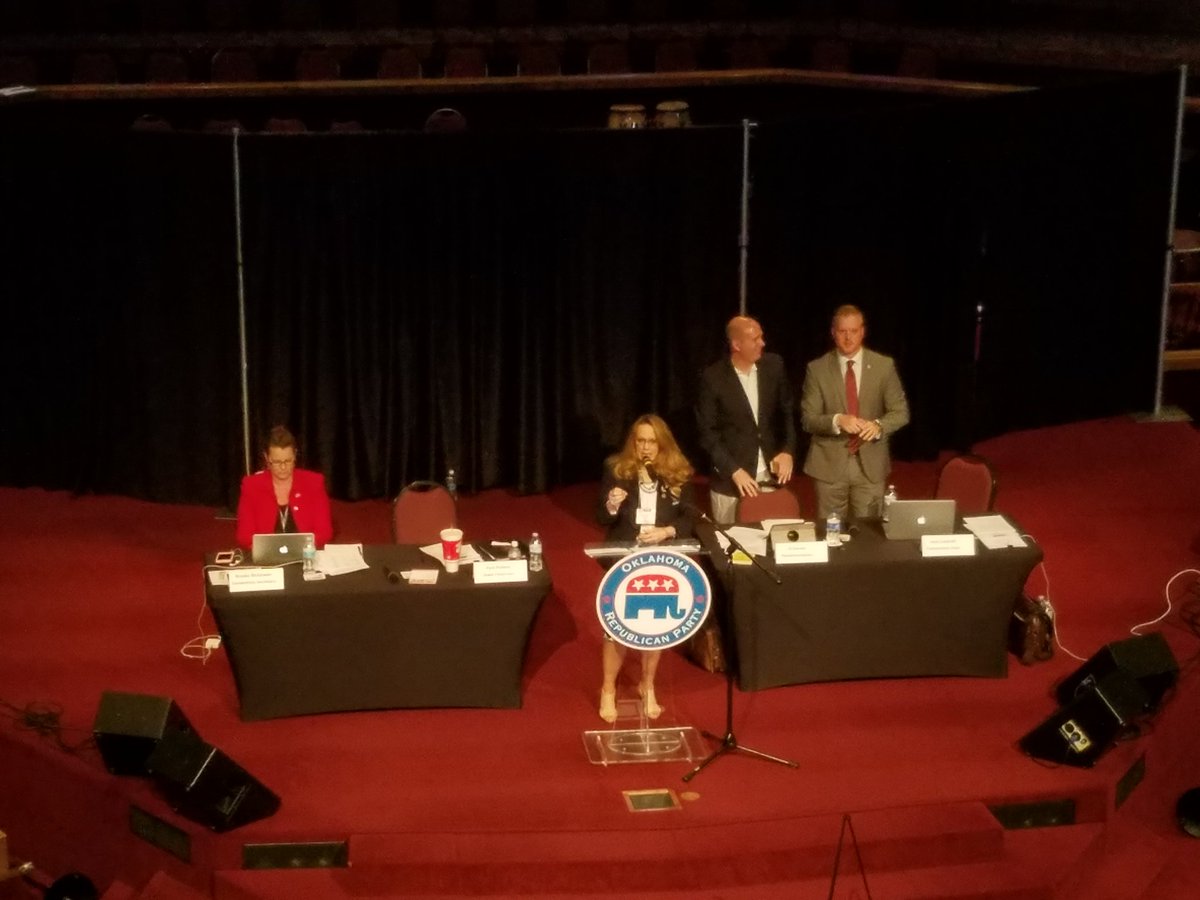 MaryFallin's tweet image. Congrats to @pampollard on being re-elected as @officialOKGOP State Chair! I look forward to continue working with you!