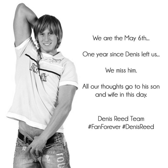 We are the May 6th... 
One year since Denis left us... 
We miss him. All our thoughts go to his son and