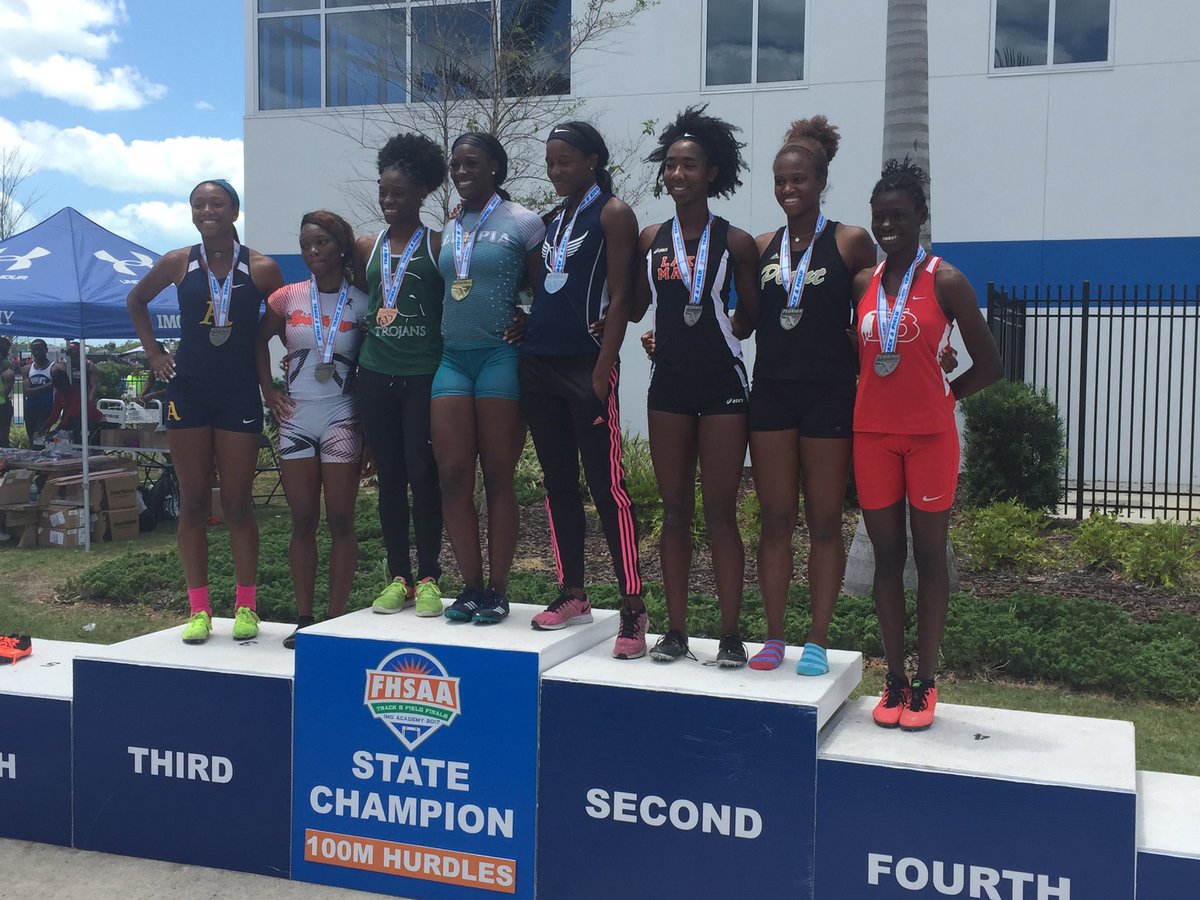 Congratulations to Kennedie Reese for finishing 4th place in 100 hurdles.