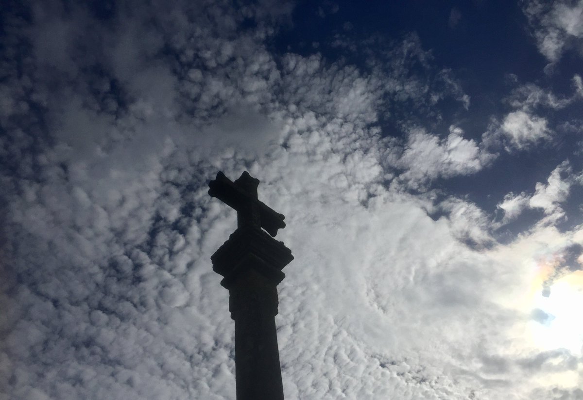 El cielo esta tarde en Pedrouzo. Espectacular.