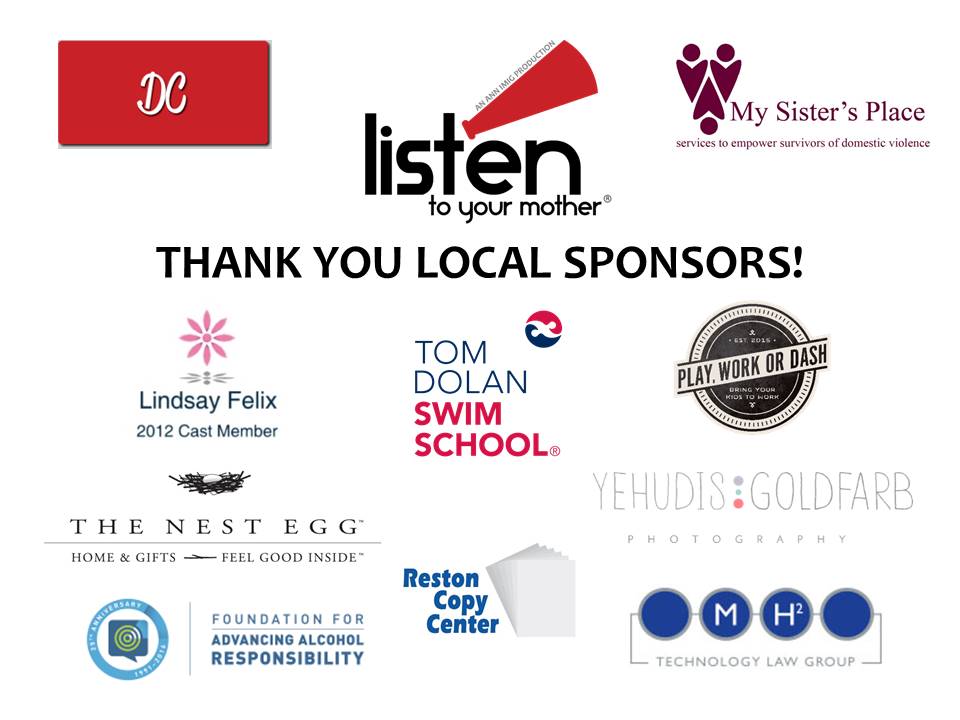 BigPieceofCake's tweet photo. THANK YOU #LTYM #DC local sponsors @TomDolanSS @PlayWorkDash @THENESTEGG @RestonCopy @goFAAR MH2 Tech Law &amp; Lindsay Felix! cc: @StephDsays https://t.co/MUp7Sv1jnQ