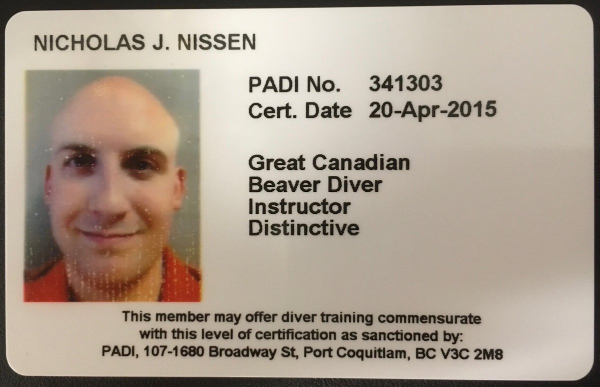 BlueOceanCast's tweet image. Ever heard of the Great Canadian Beaver Diver scuba certification? I'm an instructor! #scuba #scubasaturday #funnystuff
