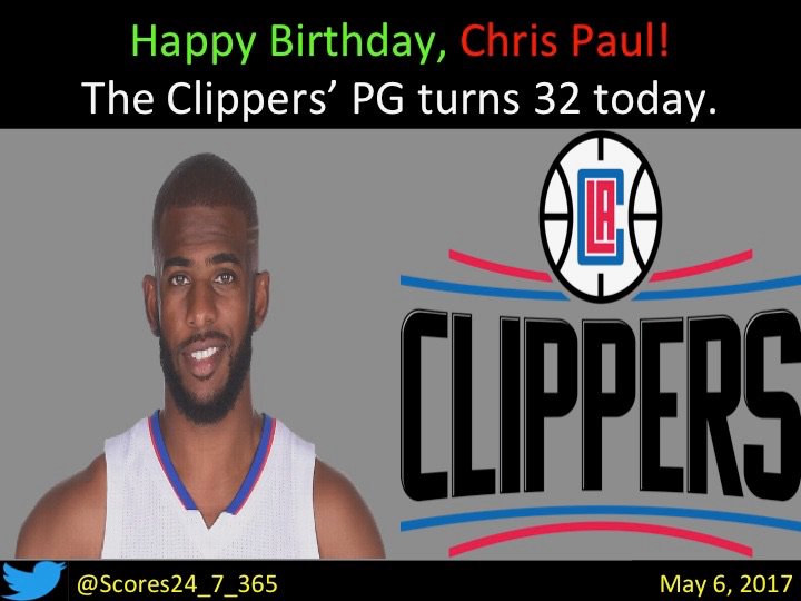  happy birthday Chris Paul! 