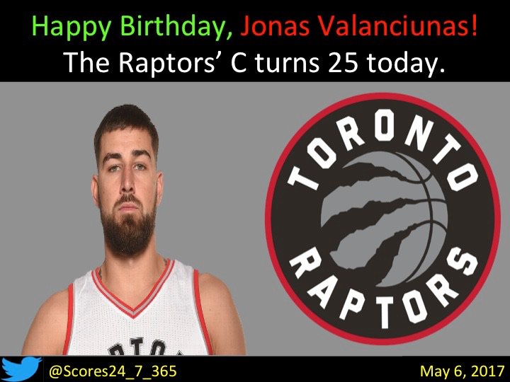  happy birthday Jonas Valanciunas! 