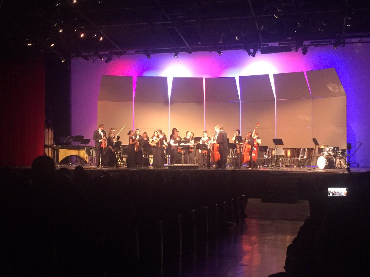 Extremely proud of all the hard work these students put into the spring concert. Seniors, you will be missed !