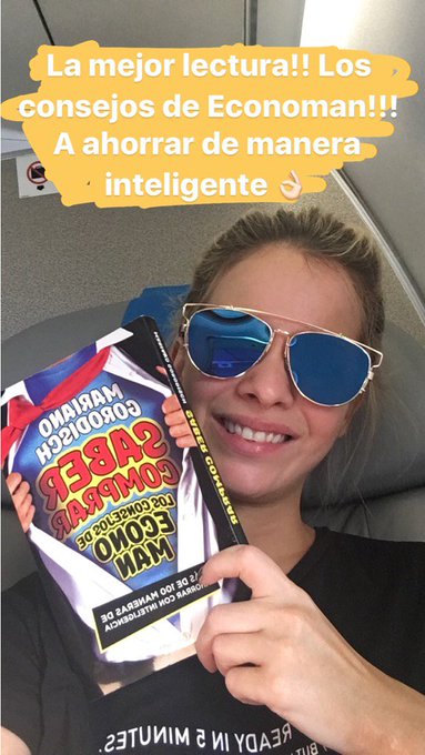 Viajando y leyendo a @marianogoro!! Aprendiendo a ahorrar de manera inteligente ???? https://t.co/Rz