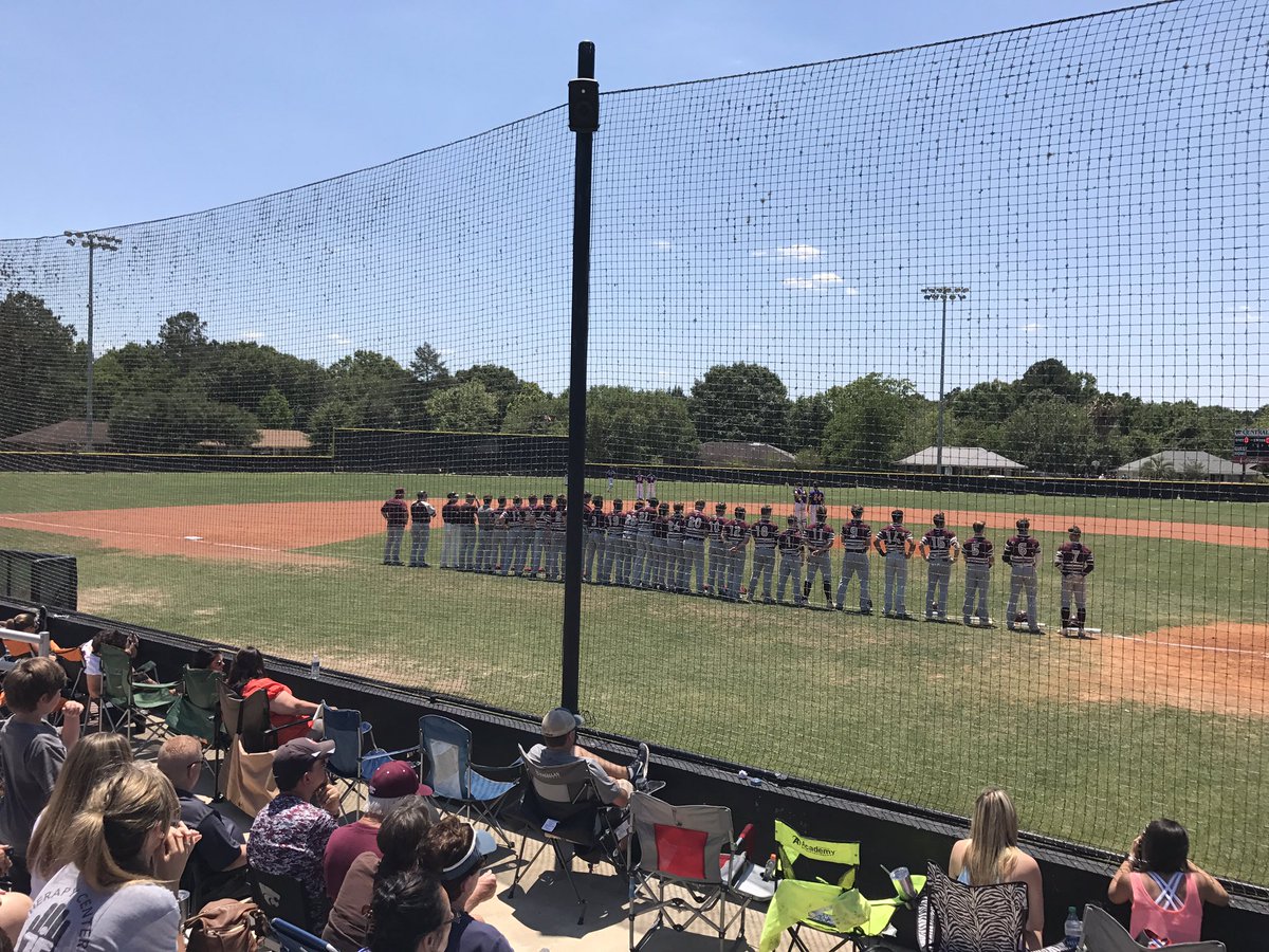 GOCHSWILDCATS's tweet photo. National Anthem has been sung and we are ready for ball! Centralstrong #anotherstatechamp https://t.co/nGGtRlhSj8