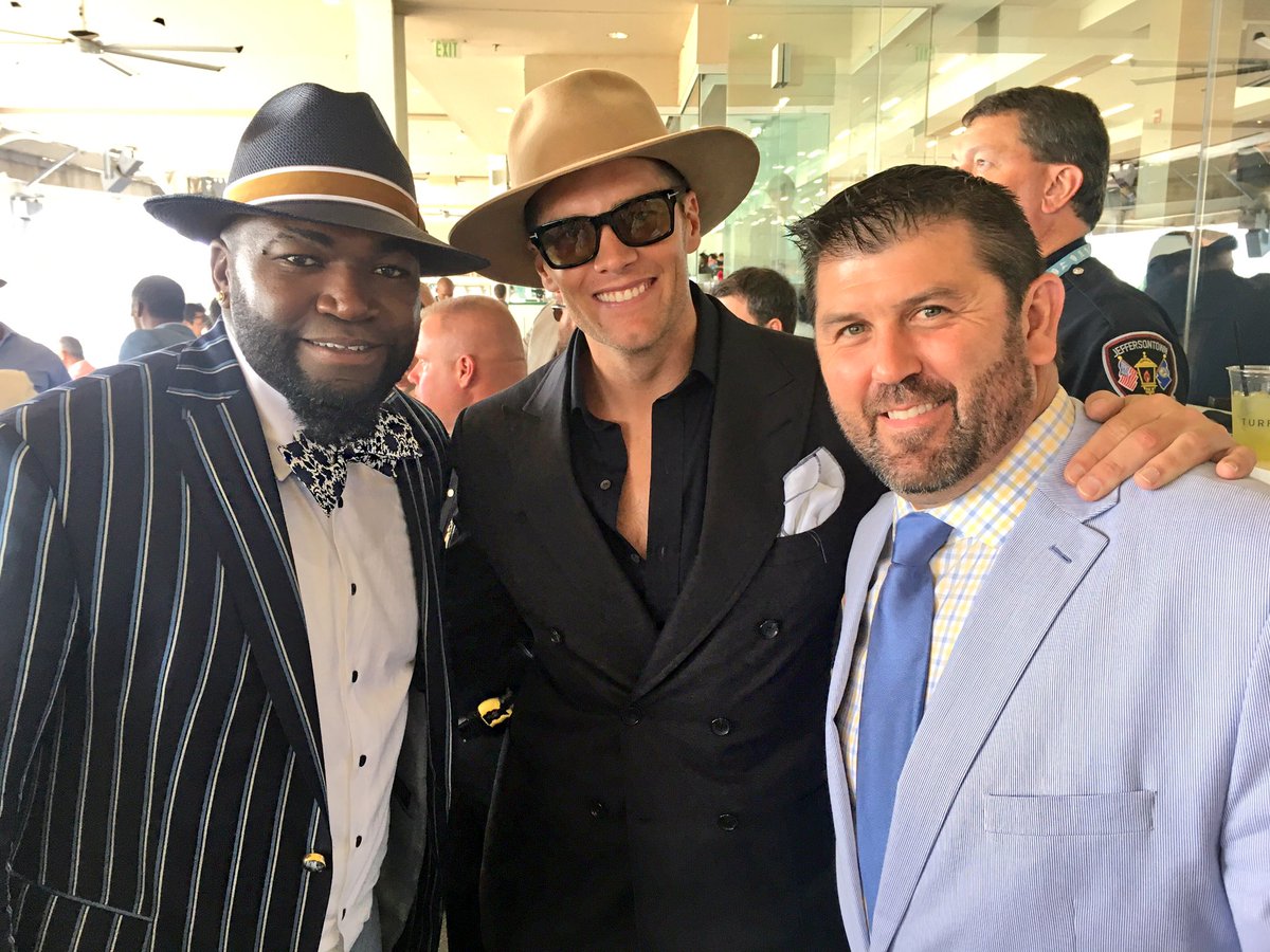Dear Boston,
You're Welcome.
Sincerely...
City of Champions 
#kentuckyderby #BostonStrong #Patriots #RedSox 
.<a href="/davidortiz/">David Ortiz</a> #Brady #Varitek