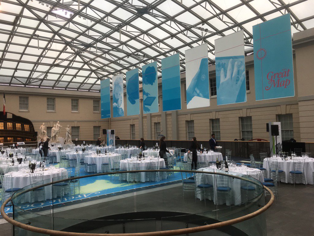 All set and waiting for guests 
<a href="/RMGVenues/">RMG Venues</a> and another event on the go <a href="/MuseumChildhood/">Jules Maillot🏆🗣</a> to finish busy week!!