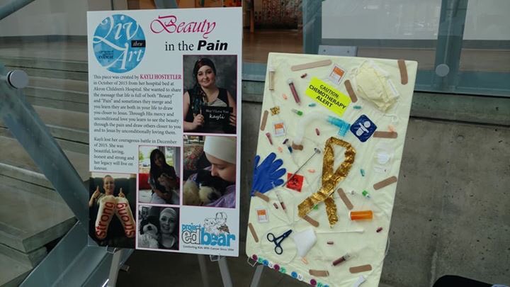 projectedbear's tweet photo. Annual Project Ed Bear Liv Thru Art Show. #akronartmuseum #edbear17 #livthruart #projectedbear #cancer #ChildhoodCancer #beautyinthepain https://t.co/1i5FtZs0zD