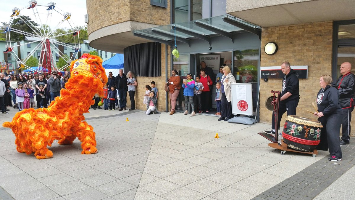 Dav1dThornton's tweet photo. Harrison loved the Confucius institute #LUCommunityDay @LancasterUni @nicolageeclough https://t.co/7MkOJXdRkr