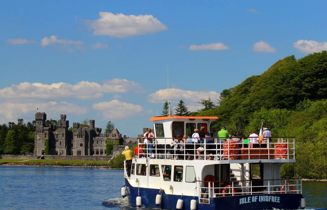 Enjoy Lough Corrib in this beautiful sunshine. 11-15am departure daily Lisloughrey Cong. corribcruises.com