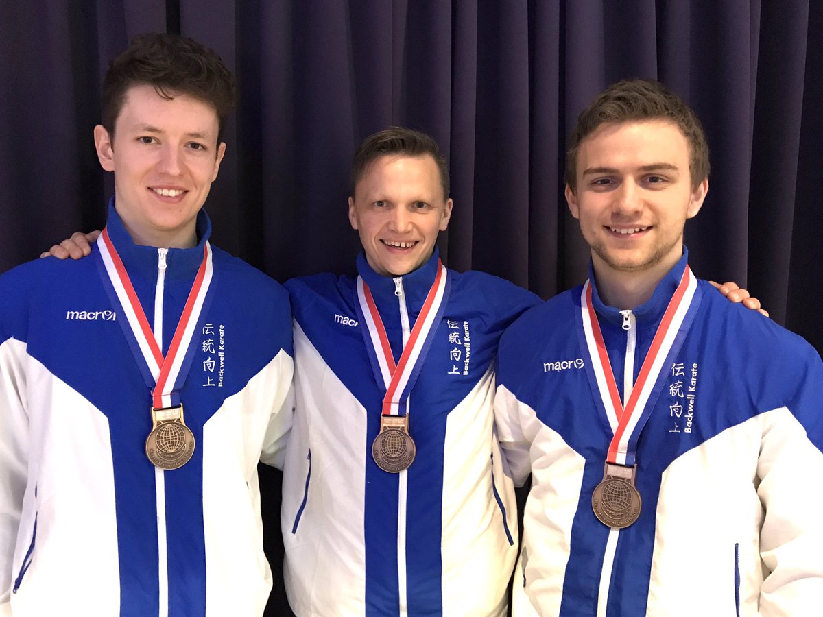 4th place in Team Kata at the KUGB Nationals in Birmingham. <a href="/TheSteveConnell/">Steve Connell</a> <a href="/MrTimGriffiths/">Tim Griffiths</a> and Ashley Hall. Well done!
