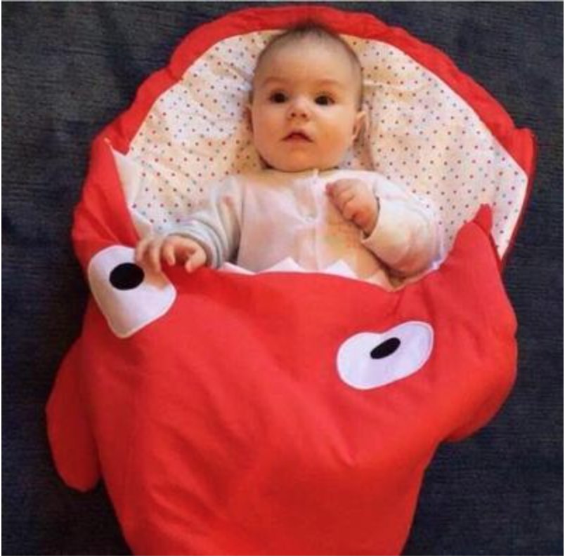 JazzMyHome's tweet photo. Oh Fish! Give your small wonder a floating embrace with this oh so warm shark tale sleeping bag. Call now at +919540892929 to place an order https://t.co/RoBAuJEy0R