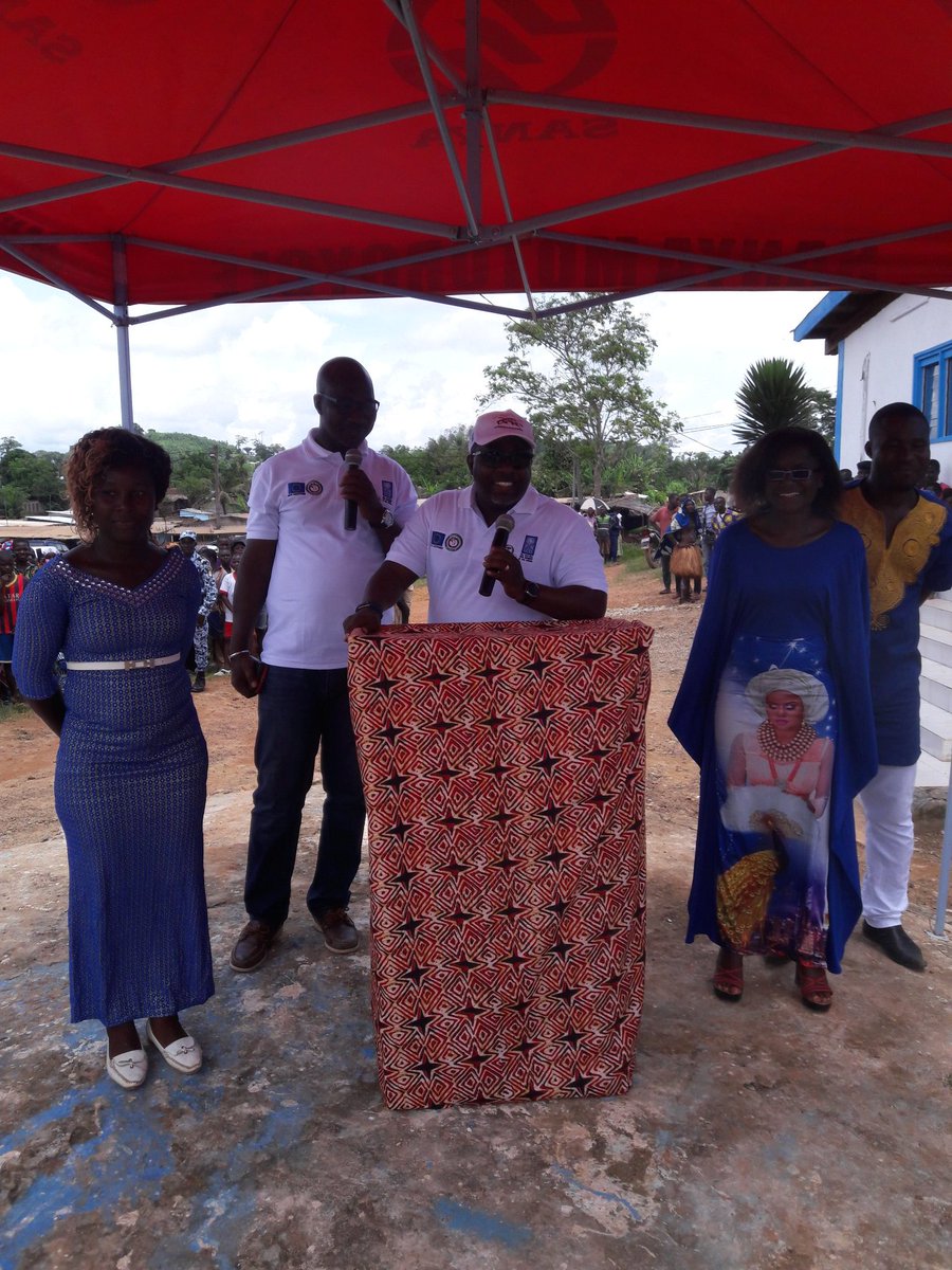 jwmadaki's tweet image. @SALWProject -Commissioning of Health centre at Grabo Cote d &apos;Ivoire , renovated under the ECOWAS/EU Small Arms Project.