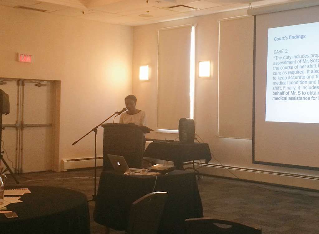YrnaExec's tweet photo. Priscilla Akyea, CNPS Legal Counsel, reminds YRNA members that CNPS can offer confidential assistance. @CNPS_SPIIC https://t.co/dl8A3DAAkW