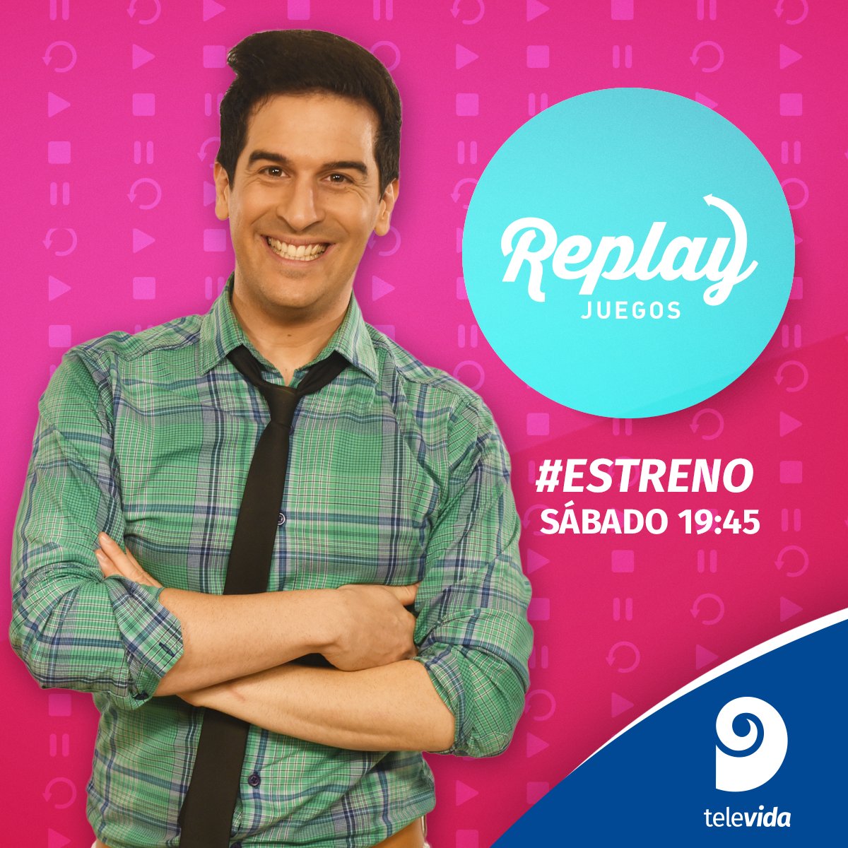Canal9Televida's tweet image. Hoy llega #ReplayJuegos con @yuffrida Retwitea la publicación y estás participando para el Avant Premiere de "El Rey Arturo" #Estreno