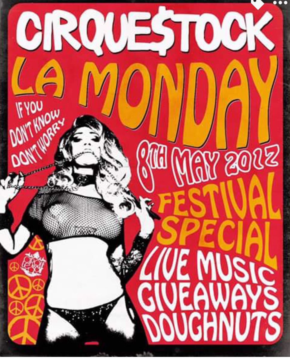 RumGoBand's tweet photo. Come and see us Monday night! #CirqueStock https://t.co/G5Pei4VZsd
