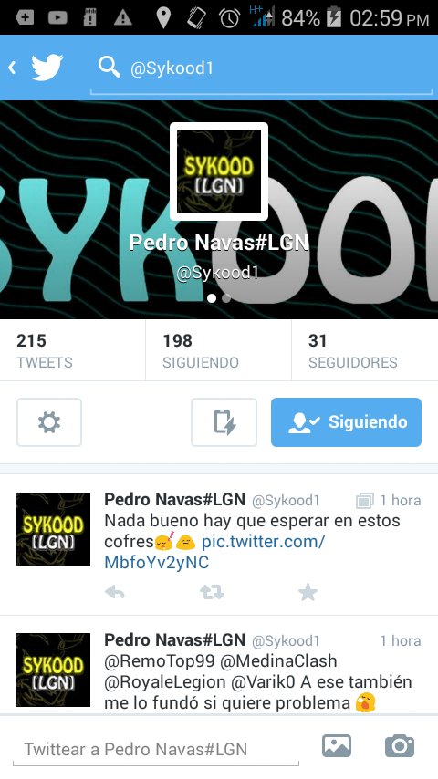 Sykood0's tweet photo. Todos mis seguidores sigan a mi otra cuenta @Sykood1 donde estare activo jejejr https://t.co/EV68EEMxAJ