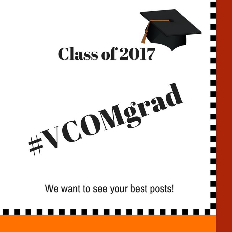 vcomvirginia's tweet photo. Congrats grads! Keep using #VCOMgrad on all of your social media posts! https://t.co/fZljQKGRCt