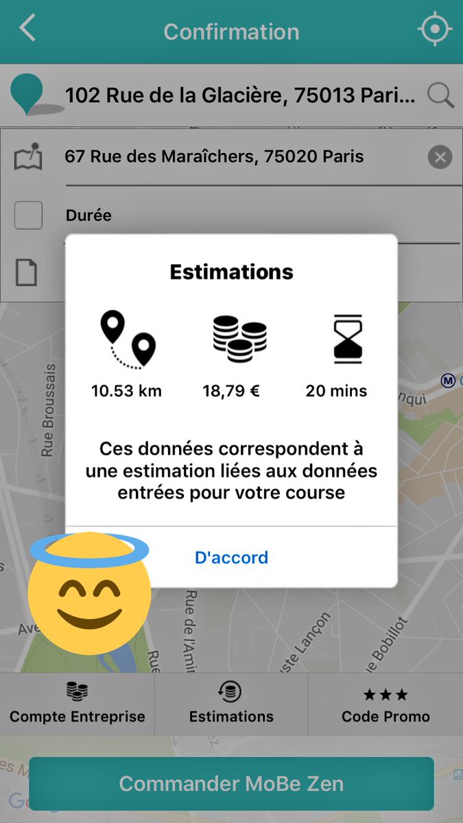 MobeYourCity's tweet photo. Mobe une appli sans #majorations et qui prend seulement 10% de commission chauffeur #vtc #cab #paris #celebration #VenezPartager #insoumis https://t.co/eAlXKhcpSv