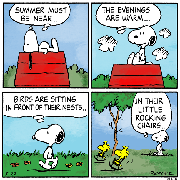 Snoopy's tweet photo. Summer must be near https://t.co/0OHrr15SyG