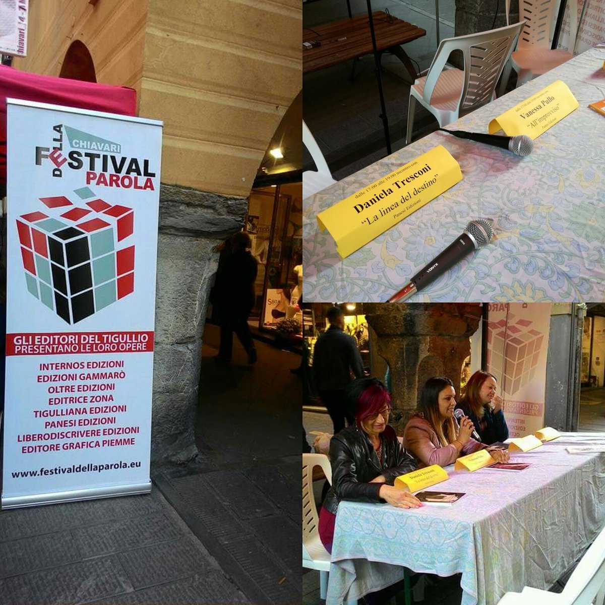 #festivaldellaparola #chiavari #lalineadeldestino @PanesiEdizioni @CasaLettori