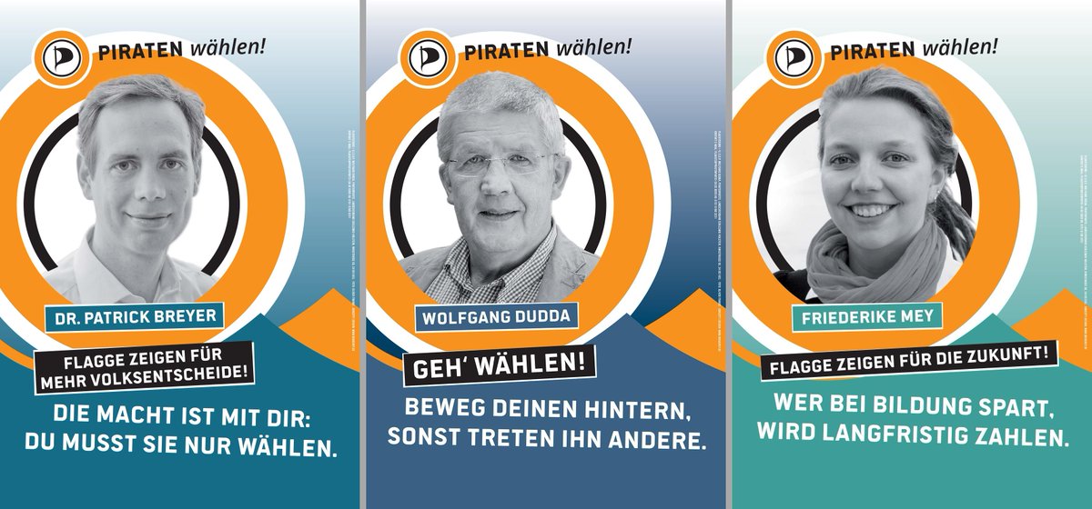 Piratenpartei's tweet photo. Landtagswahl in Schleswig-Holstein
#ltwsh #ltwsh17 
Und hier nochmal unsere #Piraten~Kandidaten - Teil1
#FlaggeZeigen #Piratenwählen https://t.co/ndOK4DsMQR