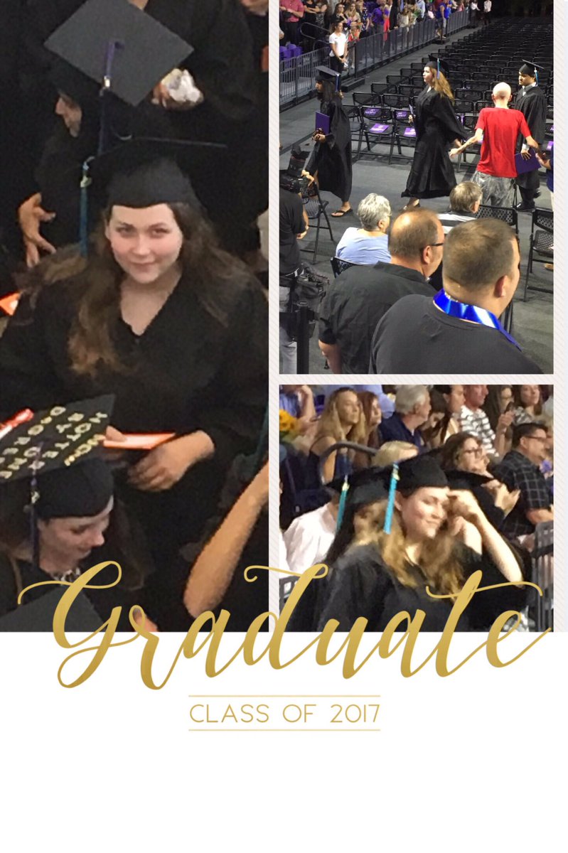 shyone269's tweet image. Very proud granny...my beautiful EmM.
This week college, next week the world.
#AssociateofArts 
#classof2017