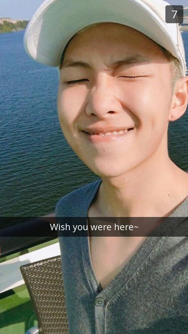 Wu_Li246's tweet photo. #btsbbmas Namjoon oppa you are smart and a cute leader. We (ARMYs) will forever support you and bts ♥♥#RAPMONSTER #Namjoon https://t.co/oVndQWP6L0