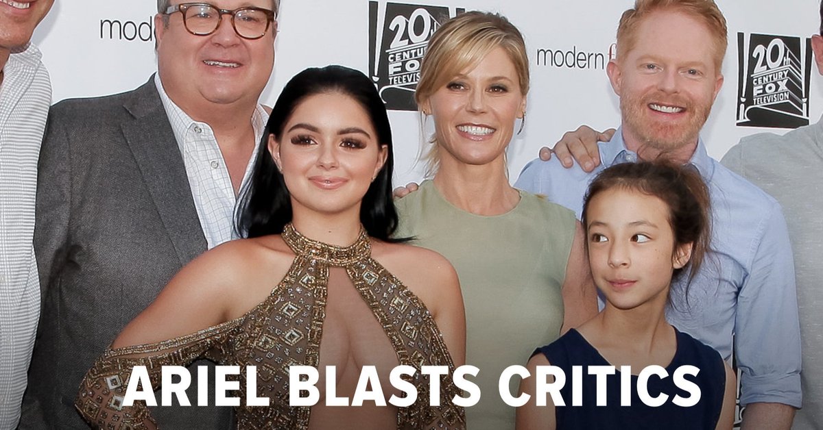 gregcarpenter3's tweet photo. Ariel Winter Wore Something *Yawn* And People Have A Problem With It
https://t.co/OvIm6I8rO6 https://t.co/mWHF8yZ9Vg