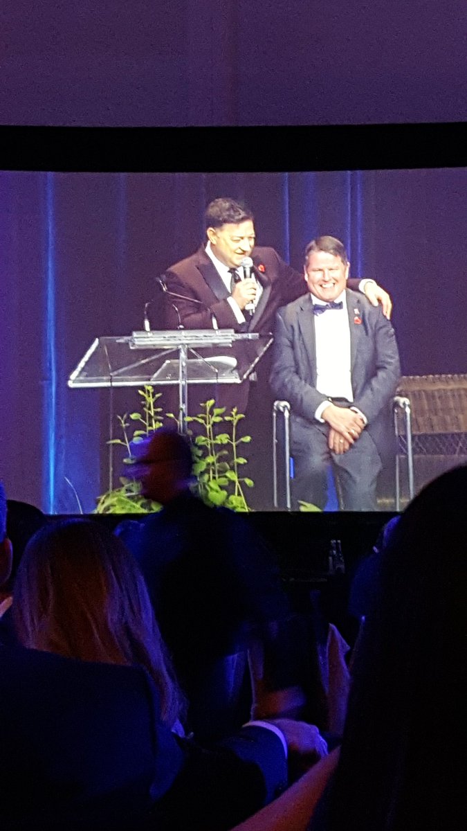 MostUniqueEvent's tweet image. Congratulations to Kevin Collins!! He has enriched so many lives! #Wecaregala stood and applauded this amazing man!
