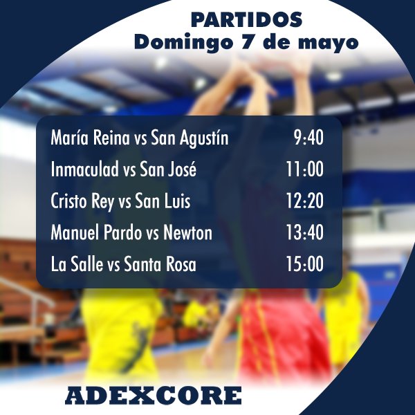 adexcoreperu's tweet photo. Este domingo 7 los esperamos desde las 9:40 am en el colegio San Luis de Barranco! La entrada es gratis y sin restricción. https://t.co/L40iiW2fgd