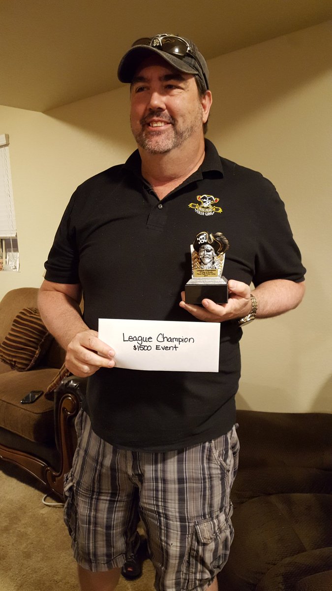 DEElited2cu's tweet photo. Saturday Night League Champion @K3N_BUCK #PikesPeakPokerGang #pokerchampion https://t.co/hqVR2whp52