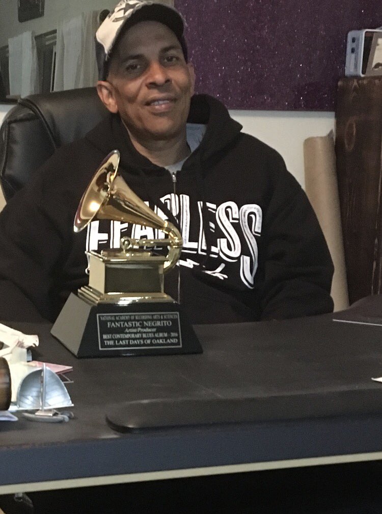 drvasquezr's tweet photo. "Our" #Grammy came in! @MusicNegrito @MalcolmSpellman go get the Blues Album... https://t.co/jmcJSZvSno by #workwthecoach via @c0nvey https://t.co/TAUS9jVpBD