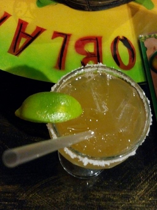 This margarita is delicious! Out tonight who's sending a fifty to cover the eve. https://t.co/1wxaCG<a href="/tag/broncos"class="tags"><span>#broncos</span></a><a href="/tag/chargers"class="tags"><span>#chargers</span></a>