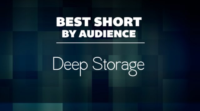 BFFfestival's tweet image. @cyreneq is announcing the #BFF2017 winner for the audience best short award #deepstorage