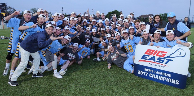 MarquetteMLax's tweet photo. What a weekend! Always great to hoist another 🏆! #WeAreMarquette

Recap: https://t.co/7omwiArBHN https://t.co/2EcOACUYak
