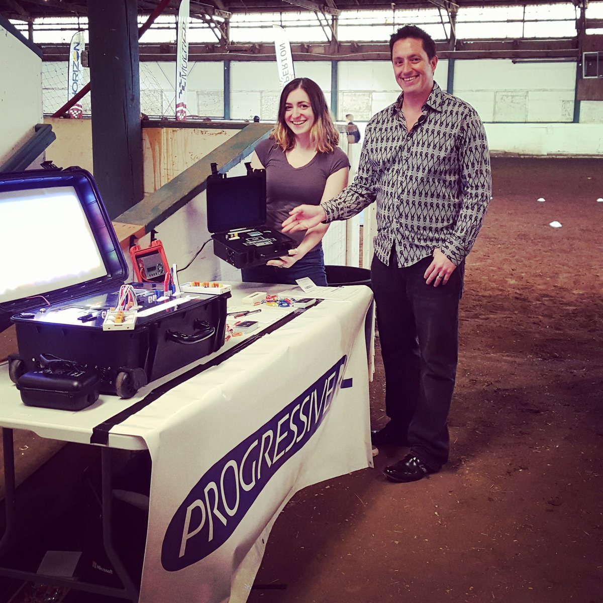 ProgressiveRC's tweet image. We are here at the PDX #IDD17 drone race, doing what we do best - charging batteries!