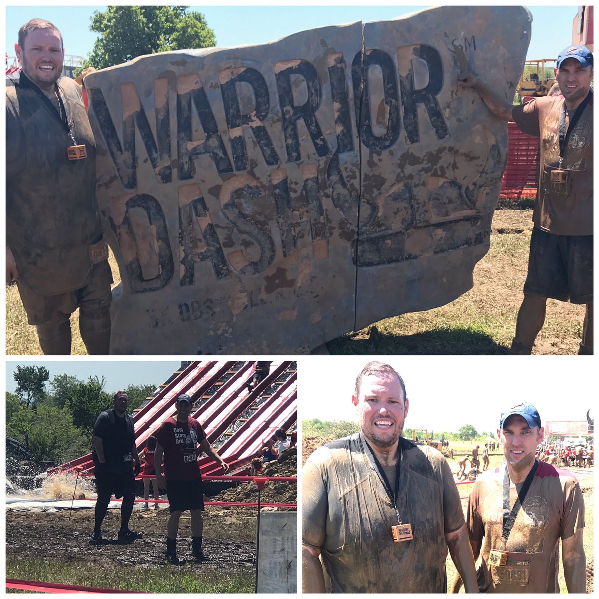okcberry's tweet photo. Warrior Dash 2017! https://t.co/DmE3AL3Dux