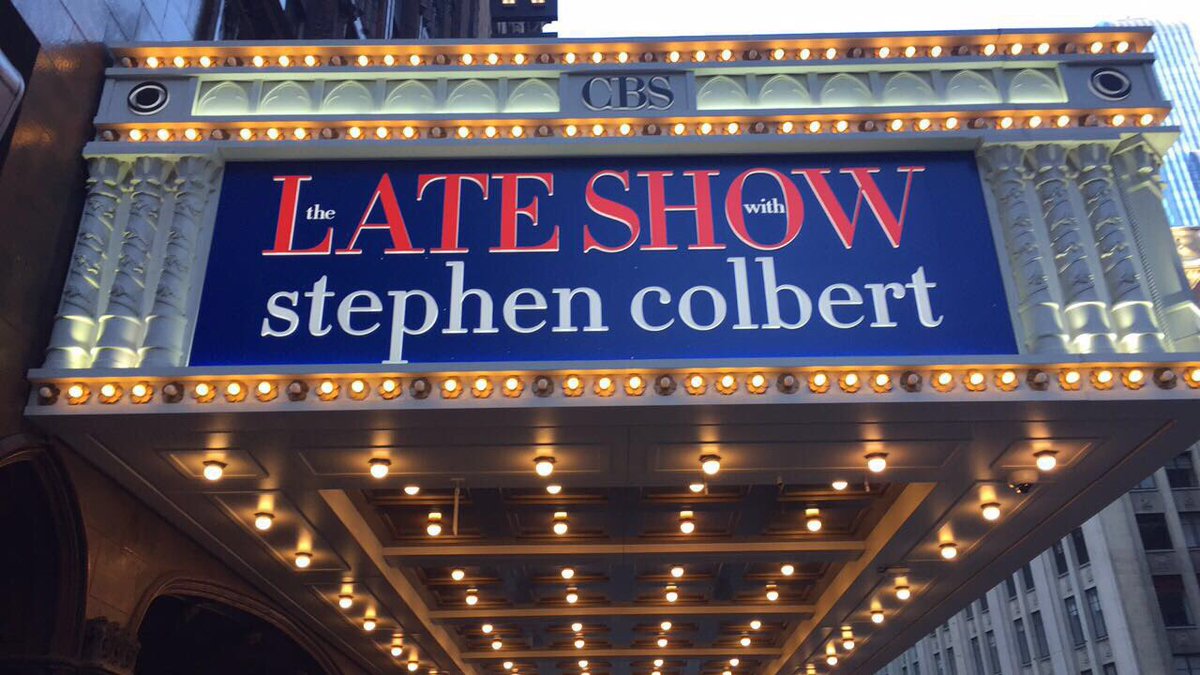 Hopesloop's tweet photo. #supportcolbert https://t.co/ErKPoIlZKW
