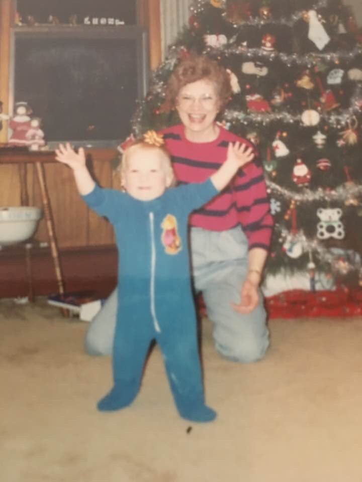 tlvowen's tweet photo. Love this pic of my baby boy and his nana. #29days. #gainingadaughter https://t.co/TNE25b4aCU