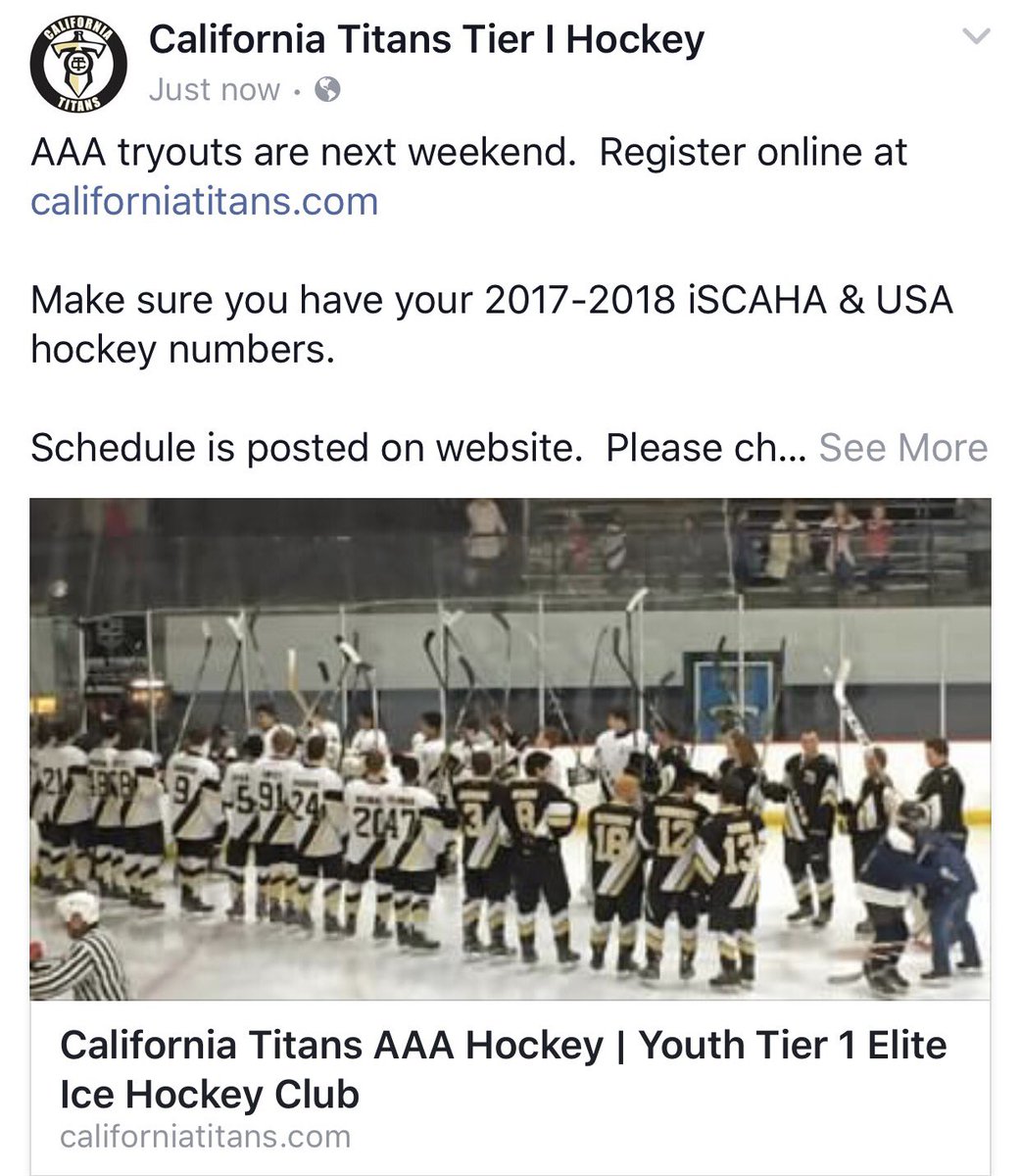 CA Titans Hockey (@catitanshockey) on Twitter photo 