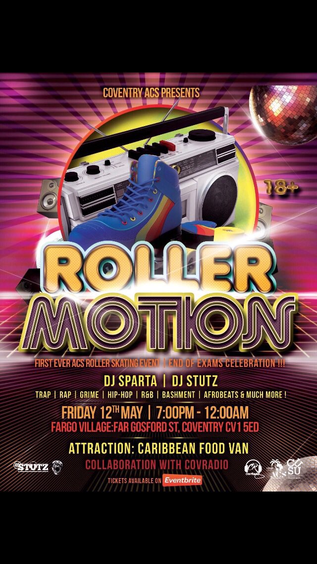 gio1ace's tweet photo. #RollerMotion this coming Friday grab ur tickets!!! https://t.co/BG45kO4GRt https://t.co/d4o8Kth15Q